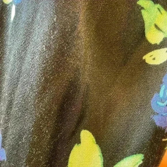 NEW ROTATE BIRGER CHRISTENSEN Black FLORAL PRINT WRAP DRESS - Picture 9 of 14